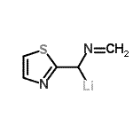 CAS#: 176795-87-2， [(Methyleneamino)(1,3-Thiazol-2-Yl)Methyl]Lithium