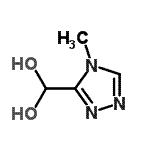 CAS#: 177028-56-7， (4-Methyl-4H-1,2,4-Triazol-3-Yl)Methanediol