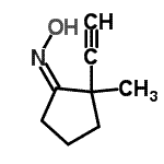 CAS#: 177194-17-1， (1Z)-2-Ethynyl-N-Hydroxy-2-Methylcyclopentanimine