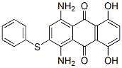 CAS#: 17727-74-1， 1,4-Diamino-5,8-Dihydroxy-2-(Phenylthio)Anthraquinone