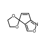 CAS#: 177321-54-9， Spiro[Cyclopenta[c][1,2]Oxazole-4,2'-[1,3]Dioxolane]