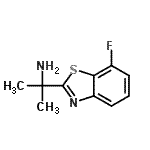 CAS#: 177358-43-9， 2-(7-Fluoro-1,3-Benzothiazol-2-Yl)-2-Propanamine