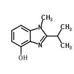 CAS#: 177478-08-9， 2-Isopropyl-1-Methyl-1H-Benzimidazol-4-Ol