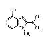 CAS#: 177478-28-3， 2-(Dimethylamino)-1-Methyl-1H-Benzimidazol-4-Ol