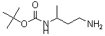 结构式 CAS# 177489-90-6, (3-氨基-1-甲基丙基)-氨基甲酸叔丁酯