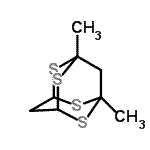 CAS#: 17749-57-4， 1,5-Dimethyl-2,4,6,8-Tetrathiatricyclo[3.3.1.1<Sup>3,7</Sup>]Decane