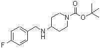 CAS#: 177948-43-5， 2-Methyl-2-Propanyl 4-[(4-Fluorobenzyl)Amino]-1-Piperidinecarboxylate