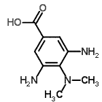 CAS#: 177960-34-8， 3,5-Diamino-4-Dimethylamino-Benzoic Acid
