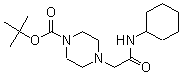 CAS#: 177971-60-7， 4-[2-(Cyclohexylamino)-2-Oxoethyl]-1-Piperazinecarboxylic Acid 1,1-Dimethylethyl Ester