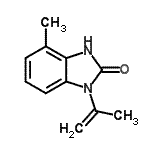 CAS#: 178042-29-0， 1-Isopropenyl-4-Methyl-1,3-Dihydro-2H-Benzimidazol-2-One