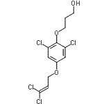 CAS#: 178043-48-6， 3-{2,6-Dichloro-4-[(3,3-Dichloro-2-Propen-1-Yl)Oxy]Phenoxy}-1-Propanol