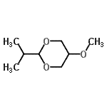 CAS#: 178173-49-4， 2-Isopropyl-5-Methoxy-1,3-Dioxane