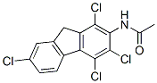 structure of CAS# 1785-21-3, N-(1,3,4,7-Tetrachloro-9H-Fluoren-2-Yl)Acetamide;N-(1,3,4,7-Tetrachloro-9H-Fluoren-2-Yl)Ethanamide;Acetamide (8Ci), N-(1,3,4,7-Tetrachlorofluoren-2-Yl)-;Nsc57452