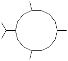 CAS#: 1786-12-5， 1,7,11-Trimethyl-4-propan-2-yl-cyclotetradecane