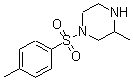 structure of CAS# 178624-90-3, 3-Methyl-1-[(4-Methylphenyl)Sulfonyl]-Piperazine;3-METHYL-1-(TOLUENE-4-SULFONYL)-PIPERAZINE