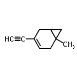 CAS#: 178742-88-6， 4-Ethynyl-1-Methylbicyclo[4.1.0]Hept-3-Ene