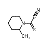 CAS#: 178811-57-9， (2-Methyl-1-Piperidinyl)(Thioxo)Acetonitrile