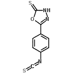CAS#: 178812-32-3， 5-(4-Isothiocyanatophenyl)-1,3,4-Oxadiazole-2-Thiol