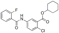 CAS#: 178870-05-8， Cyclohexyl 2-Chloro-5-[(2-Fluorobenzoyl)Amino]Benzoate