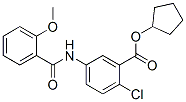 CAS#: 178870-09-2， Cyclopentyl 2-Chloro-5-[(2-Methoxybenzoyl)Amino]Benzoate