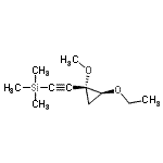 CAS#: 178899-53-1， {[(1R,2S)-2-Ethoxy-1-Methoxycyclopropyl]Ethynyl}(Trimethyl)Silane