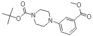 CAS#: 179003-10-2， 4-[3-(Methoxycarbonyl)Phenyl]-1-Piperazinecarboxylic Acid 1,1-Dimethylethyl Ester