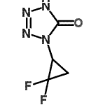 CAS#: 179101-26-9， 1-(2,2-Difluorocyclopropyl)-4H-Tetrazol-5-One