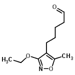 CAS#: 179169-95-0， 5-(3-Ethoxy-5-Methyl-1,2-Oxazol-4-Yl)Pentanal