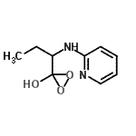 CAS#: 17922-62-2， 3-[1-(2-Pyridinylamino)Propyl]-3-Dioxiranol