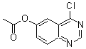 CAS#: 179246-11-8， 4-Chloro-6-Quinazolinol 6-Acetate
