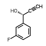 CAS#: 179249-17-3， (1R)-1-(3-Fluorophenyl)-2-Propyn-1-Ol