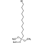 structure of CAS# 17947-99-8, (11-Bromoundecyl)(Trimethoxy)Silane;(11-Bromoundec-1-yl)(trimethoxy)silane;(11-bromoundecyl)(trimethoxy)silane;(11-Bromundecyl)(trimethoxy)silan