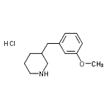 CAS#: 179480-58-1， 3-[(3-Methoxyphenyl)Methyl]Piperidine Hydrochloride