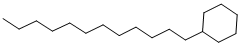 structure of CAS# 1795-17-1, Dodecylcyclohexane;Laurylcyclohexane;N-Dodecyl Cyclohexane