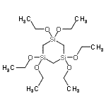 CAS 登录号：17955-67-8， 1,1,3,3,5,5-己乙氧基-1,3,5-三硅杂环己烷