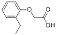 structure of CAS# 1798-03-4, (2-Ethyl-Phenoxy)-Acetic Acid;2-(2-Ethylphenoxy)Ethanoate;Zinc01600212