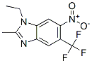 CAS#: 18018-33-2, 1-Ethyl-2-Methyl-6-Nitro-5-(Trifluoromethyl)-Benzimidazole