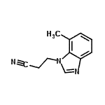 CAS#: 180194-31-4， 3-(7-Methyl-1H-Benzimidazol-1-Yl)Propanenitrile