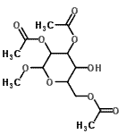 CAS#: 18031-51-1， Methyl 2,3,6-Tri-O-Acetylhexopyranoside