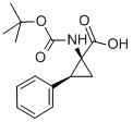 CAS#: 180322-79-6， (1S,2S)-1-[(2-Methylpropan-2-Yl)Oxycarbonylamino]-2-Phenylcyclopropane-1-Carboxylate