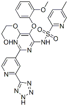 CAS#: 180384-56-9， N-[6-(2-Hydroxyethoxy)-5-(2-Methoxyphenoxy)-2-[2-(2H-Tetrazol-5-Yl)Pyridin-4-Yl]Pyrimidin-4-Yl]-5-Methylpyridine-2-Sulfonamide