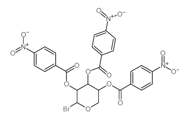 CAS#: 18039-23-1， 2-O,3-O,4-O-Tris(4-Nitrobenzoyl)-beta-D-Arabinopyranosyl Bromide