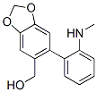 CAS#: 1805-78-3， 6-[2-(Methylamino)Phenyl]-1,3-Benzodioxole-5-Methanol