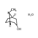 CAS#: 180515-56-4， (3-Endo)-8-Methyl-8-Azabicyclo[3.2.1]Octan-3-Ol Hydrate (1:1)