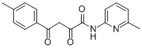 CAS#: 180537-58-0， 4-(4-Methylphenyl)-N-(6-Methylpyridin-2-Yl)-2,4-Dioxobutanamide