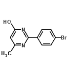 CAS#: 180606-52-4， 2-(4-Bromophenyl)-6-Methyl-4(1H)-Pyrimidinone