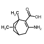 CAS#: 180633-51-6， 3-Amino-1,8-Dimethyl-8-Azabicyclo[3.2.1]Oct-2-Ene-2-Carboxylic Acid