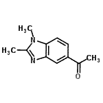 CAS#: 18076-20-5， 1-(1,2-Dimethylbenzimidazol-5-Yl)Ethanone