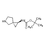 CAS#: 180975-59-1， 2-Methyl-2-Propanyl (1S,3S)-5-Azaspiro[2.4]Hept-1-Ylcarbamate