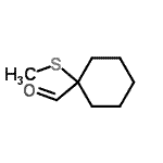 CAS#: 181060-03-7， 1-(Methylsulfanyl)Cyclohexanecarbaldehyde